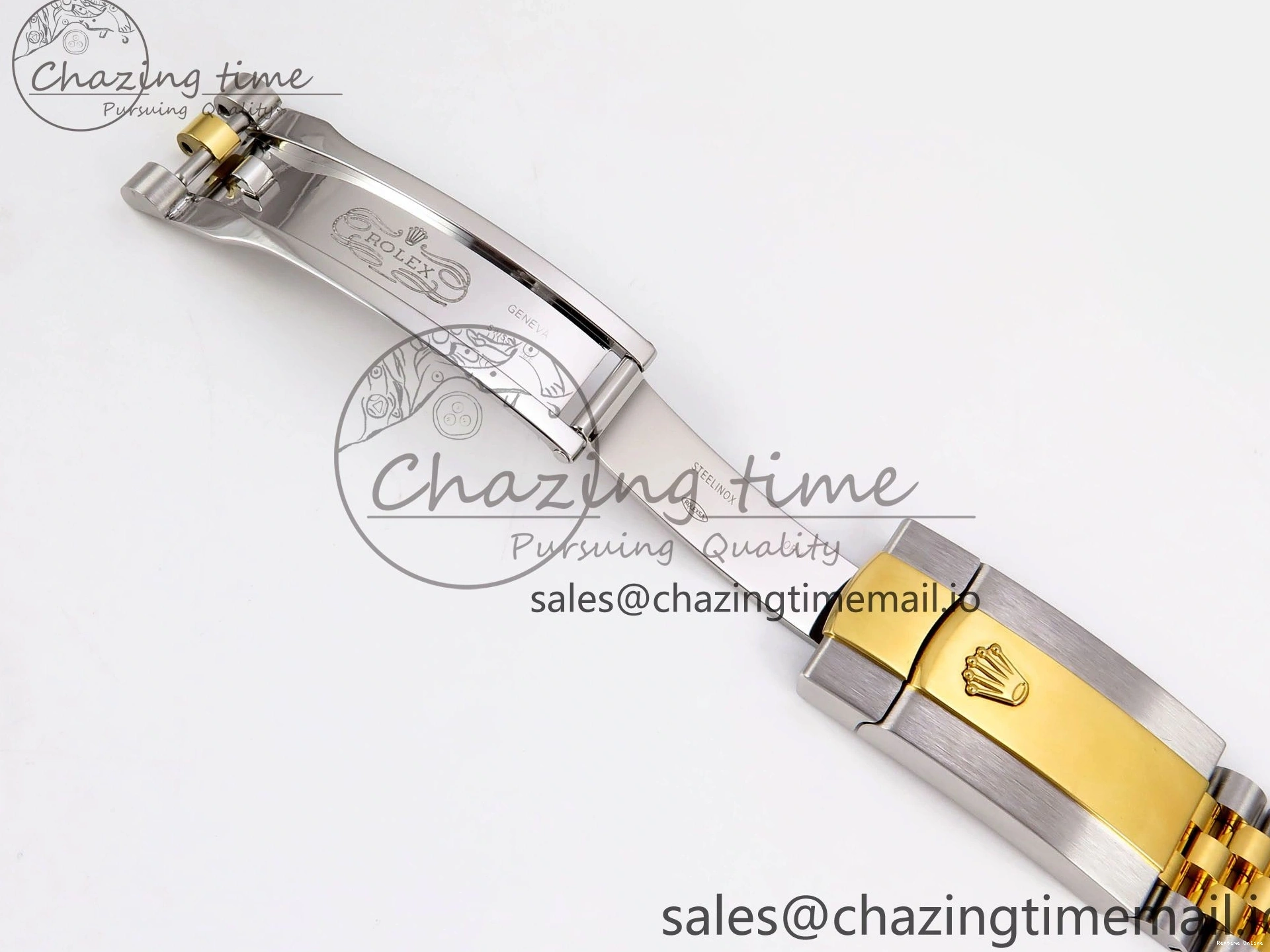 0108 EyeCatching DateJust 41 SS YG ARF 1:1 Best Edition 904L Steel White MOP Dial on Jubilee Bracelet SH3235 (Gain Weight) 1222